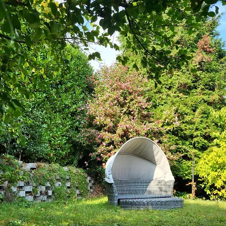 Mid Of Nature ' Bella Vista Maggiore Mit Traumhaften Seeblick, Terrasse Und Grossen Garten Nyaraló *