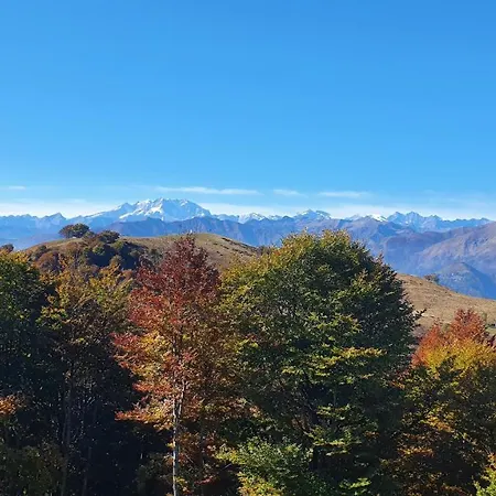 Nyaraló Mid Of Nature ' Bella Vista Maggiore Mit Traumhaften Seeblick, Terrasse Und Grossen Garten