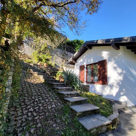 Mid Of Nature ' Bella Vista Maggiore Mit Traumhaften Seeblick, Terrasse Und Grossen Garten 기파