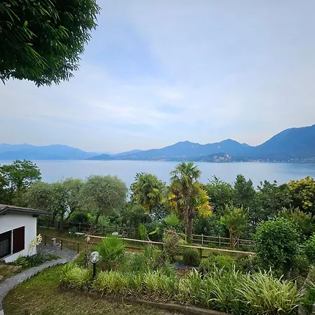 Mid Of Nature ' Bella Vista Maggiore Mit Traumhaften Seeblick, Terrasse Und Grossen Garten 펜션