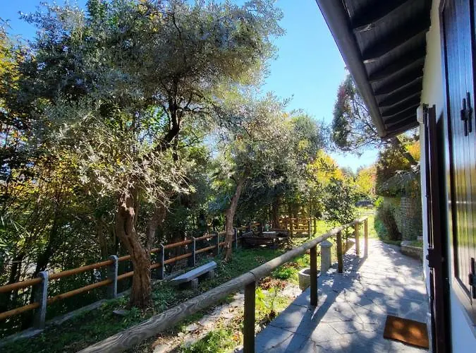 Mid Of Nature ' Bella Vista Maggiore Mit Traumhaften Seeblick, Terrasse Und Grossen Garten 펜션 *